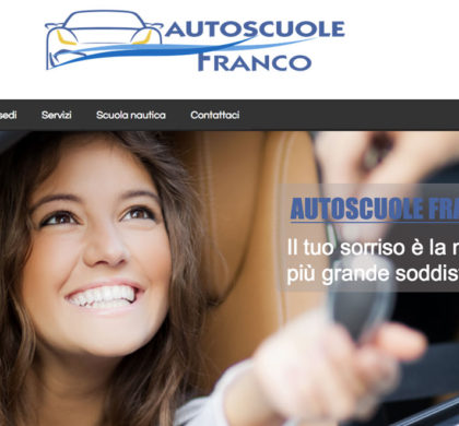 Guarda il restyling del sito di Autoscuole Franco