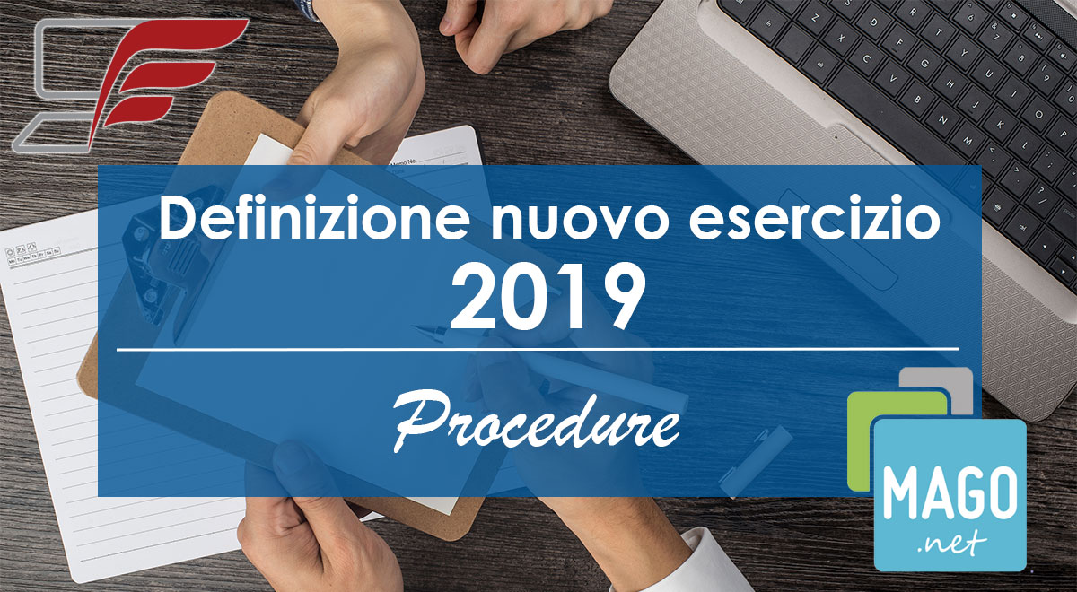 Definizione Nuovo Esercizio 2019