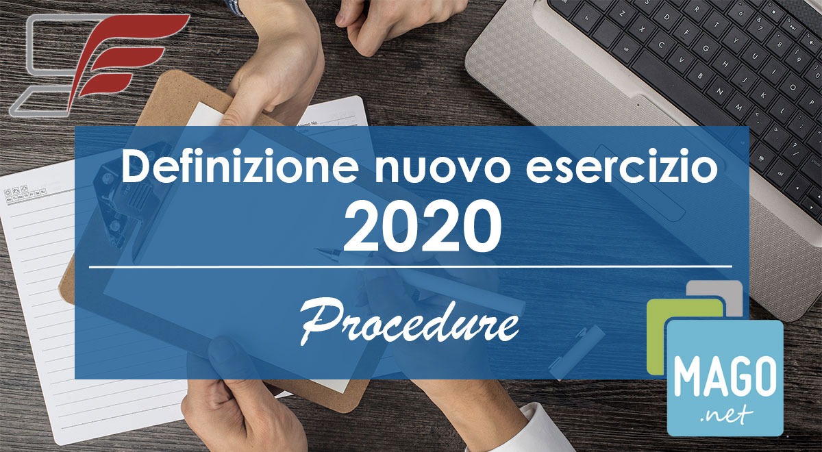 Definizione Nuovo Esercizio 2020